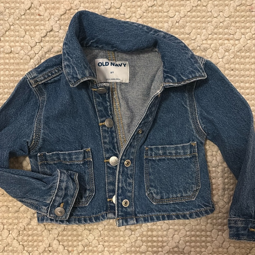 Old Navy Jean jacket, toddler girl 2T